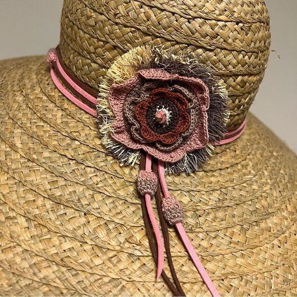 Callahan raffia braided hat. Size S - Picture 2 of 7